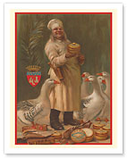 Pâté Tivollier - French Foie Gras - Toulouse - c. 1910 - Fine Art Prints & Posters