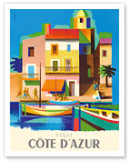 Visit Côte D'Azur - France - The French Riviera - Fine Art Prints & Posters
