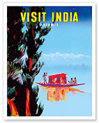 Visit India - Kashmir - c. 1950 - Fine Art Prints & Posters