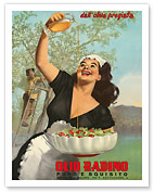 Olio Radino Italian Olive Oil - Puro e Squisito (Pure and Delicious) - Giclée Art Prints & Posters
