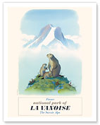 National Park of La Vanoise - France - The Savoie Alps - Marmots - Fine Art Prints & Posters