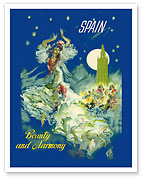 Spain - Beauty and Harmony - c. 1950's - Fine Art Prints & Posters
