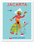 Jacarta - Japan Air Lines (JAL) - Jakarta, Indonesia - Fine Art Prints & Posters