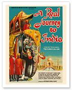 A Real Journey To India - Queen Elizabeth's trip through India, Pakistan, Nepal and Persia - Fine Art Prints & Posters