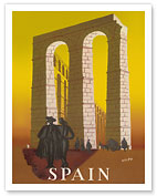 Spain - Aqueduct of Segovia - Fine Art Prints & Posters