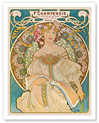 F. Champenois - Printer, Publisher (Imprimeur-Éditeur) - Paris, France - c. 1898 - Giclée Art Prints & Posters