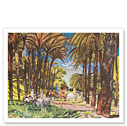 Palm Springs, California - United Air Lines - c. 1958 - Fine Art Prints & Posters