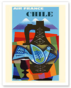 Chile, South America - Pomaire Pottery - Pigeon - c. 1962 - Fine Art Prints & Posters