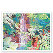 Hawai‘i Waterfall Revisited (Ka Wailele Ho‘okipa Hou) - Fine Art Prints & Posters