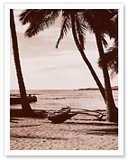 Hawaiian Outrigger Canoe - Fine Art Prints & Posters