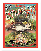 The Ethescope - The Largest Illusory Apparatus in the World - c. 1870 - Fine Art Prints & Posters