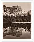 Mirror Lake - Yosemite Valley, California - c. 1865 - Giclée Art Prints & Posters