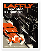 Laffly S15 - The Fast Trucks - c. 1930 - Fine Art Prints & Posters