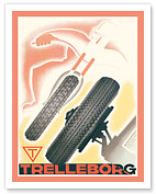 Trelleborg Swedish Tires - c. 1933 - Fine Art Prints & Posters