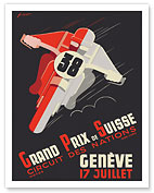1938 Swiss Grand Prix - Circuit of Nations - Fine Art Prints & Posters