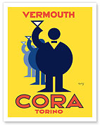 Cora Vermouth - Torino, Italy - c. 1930 - Fine Art Prints & Posters