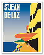 Saint-Jean-de-Luz, France - Basque Country - c. 1928 - Fine Art Prints & Posters