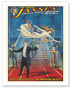 The Great Jansen - America’s Greatest Transformist - The American Beauty - c. 1920 - Fine Art Prints & Posters