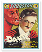 Danté the Magician - in Thurston-Kellar Mysteries - c. 1936 - Fine Art Prints & Posters