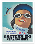 Eastern Ski Championships - Gilford and Laconia, New Hampshire - c. 1935 - Fine Art Prints & Posters