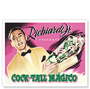 Richiardi Jr. - Cock-Tail Mágico - c. 1950's - Fine Art Prints & Posters