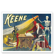 Keene - The American Magician - c. 1900 - Fine Art Prints & Posters