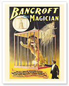 Bancroft, The Magician - Lion Illusion - c. 1897 - Fine Art Prints & Posters