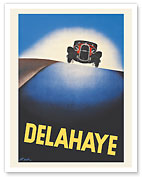 Delahaye 134 Luxury Car - c. 1932 - Fine Art Prints & Posters