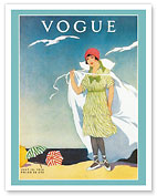 Fashion Magazine - July 15, 1912 - Beach Fashions - Fine Art Prints & Posters