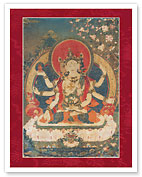 Ushnishavijaya - Long Life Buddhist Tantric Deity - Fine Art Prints & Posters