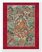 The Fifth Dalai Lama - Ngawang Losang Gyatso (1617-1682) - Fine Art Prints & Posters