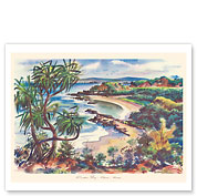 Lumahai Bay - Kauai, Hawaii - c. 1949 - Fine Art Prints & Posters