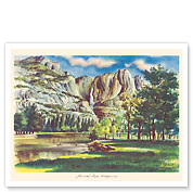 Yosemite Falls, California - Yosemite Valley - c. 1947 - Fine Art Prints & Posters