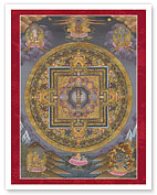 Buddhist Mandala - Tibet, 19th Century - Fine Art Prints & Posters
