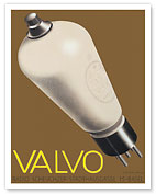 Valvo Electron Tubes - Scheuchzer Swiss Radio Store - c. 1933 - Fine Art Prints & Posters