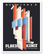 Munich Poster Art (Muenchner Plakat Kunst) - c. 1931 - Giclée Art Prints & Posters