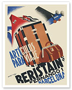 Beristain S.A. - Barcelona, Spain - Travel Articles (Articulos Para Viaje) - c. 1932 - Fine Art Prints & Posters