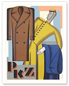 PKZ Paul Kehl of Zurich - Men's Clothing Company - c. 1934 - Giclée Art Prints & Posters