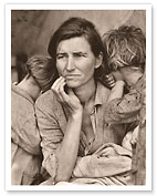 Migrant Mother, Nipomo, California - c. 1936 - Fine Art Prints & Posters