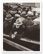 White Angel Breadline, San Francisco - c. 1933 - Fine Art Prints & Posters