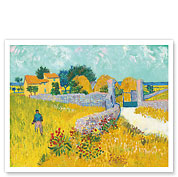 Farmhouse in Provence, France - c. 1888 - Giclée Art Prints & Posters