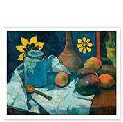 Still Life with Teapot and Fruit - c. 1896 - Fine Art Prints & Posters