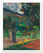 Tahitian Landscape - c. 1892 - Giclée Art Prints & Posters