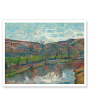Brittany Landscape - France - c. 1888 - Fine Art Prints & Posters