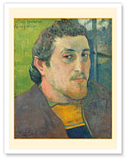 Self-Portrait - Dedicated to French Artist Eugène Carrière - c. 1888 - Fine Art Prints & Posters