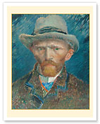 Self-Portrait - Paris, France - c. 1887 - Fine Art Prints & Posters