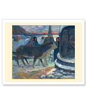 Christmas Night (The Blessing of the Oxen) - c. 1902 - Fine Art Prints & Posters