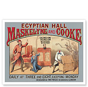 Maskelyne and Cooke - Egyptian Hall - c. 1879 - Fine Art Prints & Posters