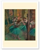 Dancers, Pink and Green - c. 1890 - Fine Art Prints & Posters