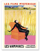 The Vampires (Les Vampires) - Silent Film Crime Serial - c. 1916 - Fine Art Prints & Posters